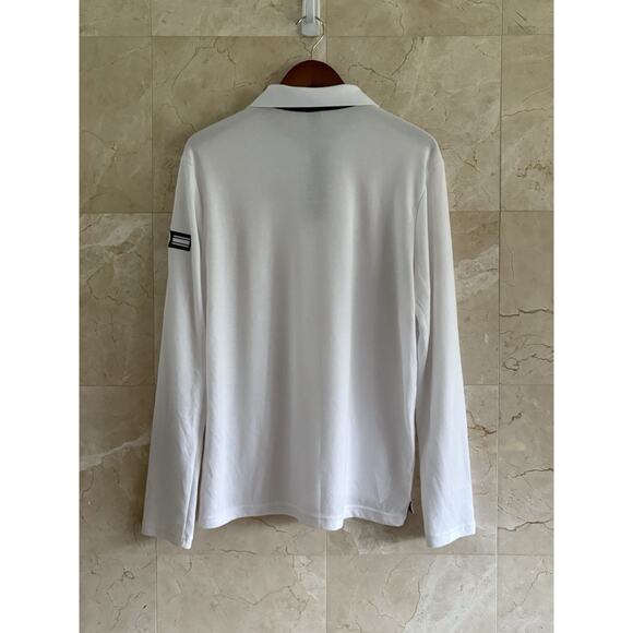 Helly Hansen Men’s Skagen Quickdry Rugger Rugby Polo Shirt - Large White Sailing - Picture 9 of 13